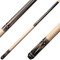 KODA KD53 Pool Cue - Black Stain with Four-Point Cocobolo and Natural Maple Overlay