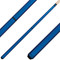 KODA KDHJBL "Heavy Hitter" 25 oz. Jump Break Pool Cue - Matte Blue with Matching Poly Rings