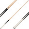 KODA KDJPWH Two-Piece Jump Pool Cue - Four-Prong Black-and-White Forearm - No Wrap