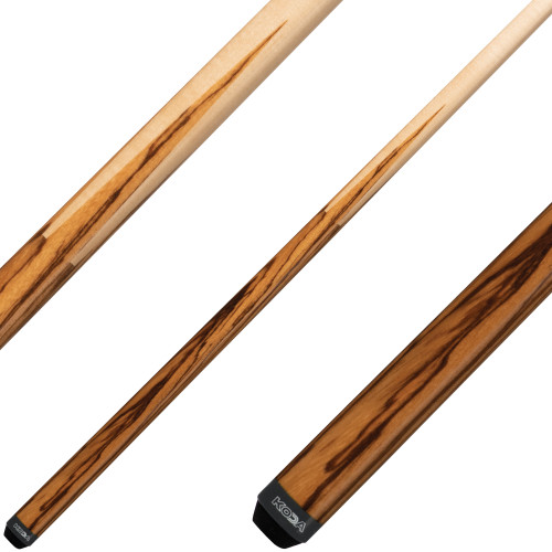 KODA KDSP15 Sneaky Pete Pool Cue - Zebrawood