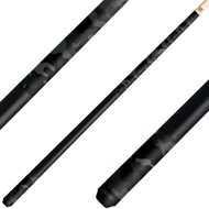 KODA KDV10BK Pool Cue - Black-and-Gray Camouflage Graphic Overlay
