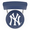 New York Yankees 30" Double Ring Chrome Swivel Counter Stool