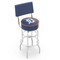 Detroit Tigers 30" Double Ring Chrome Swivel Counter Stool