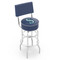 Seattle Mariners 30" Double Ring Chrome Swivel Counter Stool