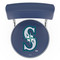 Seattle Mariners 30" Double Ring Chrome Swivel Counter Stool