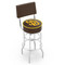 San Diego Padres 30" Double Ring Chrome Swivel Counter Stool