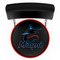 Miami Marlins 30" Double Ring Chrome Swivel Counter Stool