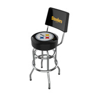 Pittsburgh Steelers Imperial Chrome Bar Stool