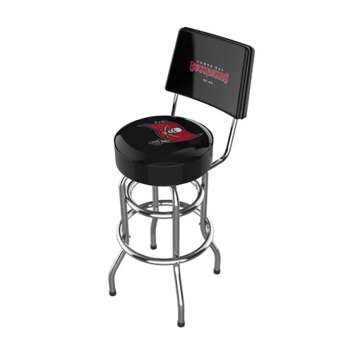 Tampa Bay Buccaneers Imperial Chrome Bar Stool