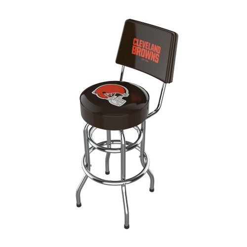 Cleveland Browns Imperial Chrome Bar Stool