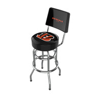 Cincinnati Bengals Imperial Chrome Bar Stool