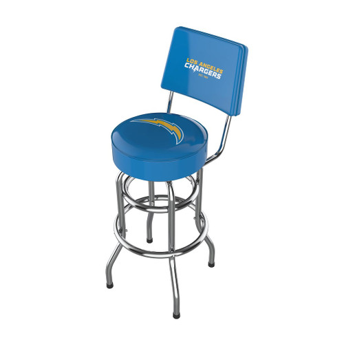 Los Angeles Chargers Imperial Chrome Bar Stool
