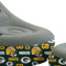 Green Bay Packers Pegasus Tonal Logo Inflatable Chair & Ottoman