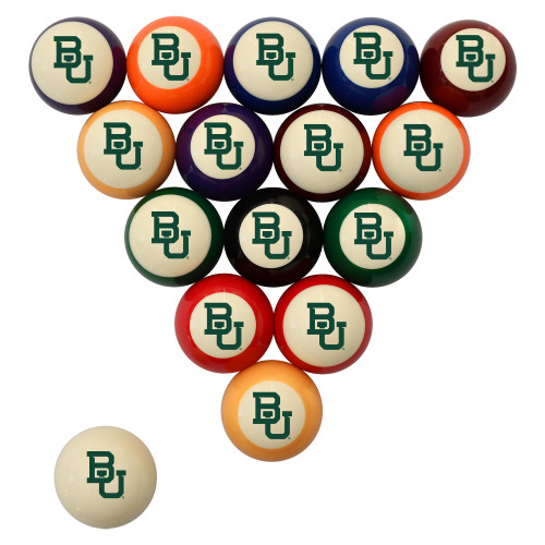 Baylor Bears Billiard Ball Set