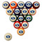 BYU Cougars Billiard Ball Set BYU Cougars Billiard Ball Set