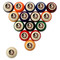 Florida State Seminoles Billiard Ball Set