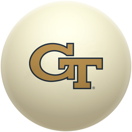Georgia Tech Yellow Jackets Cue Ball