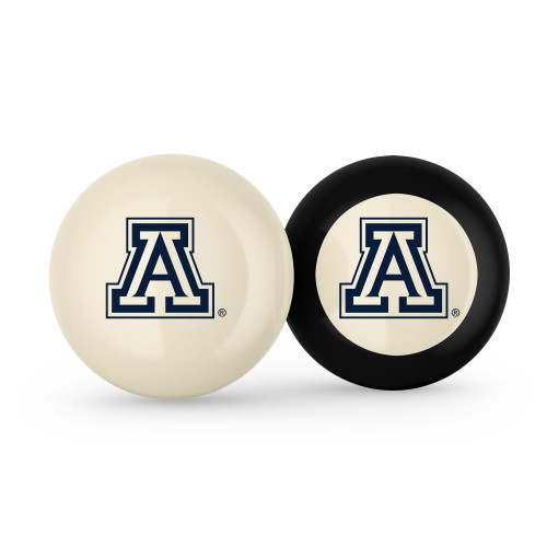 Arizona Wildcats Cue Ball & 8 Ball - Combo Pack