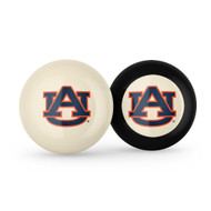 Auburn Tigers Cue Ball & 8 Ball - Combo Pack