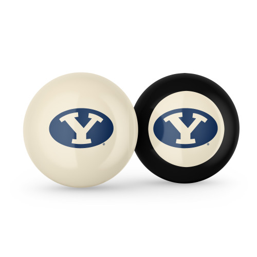 BYU Cougars Cue Ball & 8 Ball - Combo Pack