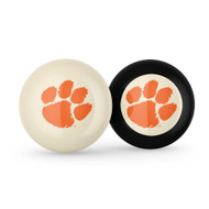Clemson Tigers Cue Ball & 8 Ball - Combo Pack