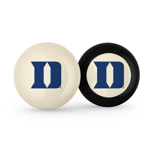Duke Blue Devils Cue Ball & 8 Ball - Combo Pack