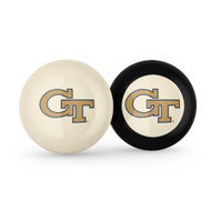 Georgia Tech Yellow Jackets Cue Ball & 8 Ball - Combo Pack