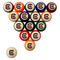 South Carolina Gamecocks Billiard Ball Set South Carolina Gamecocks Billiard Ball Set
