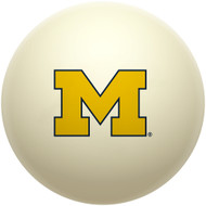 Michigan Wolverines Cue Ball