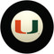 Miami Hurricanes 8 Ball
