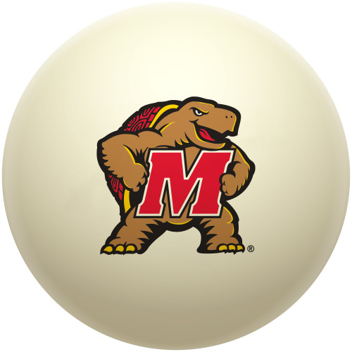 Maryland Terrapins Cue Ball
