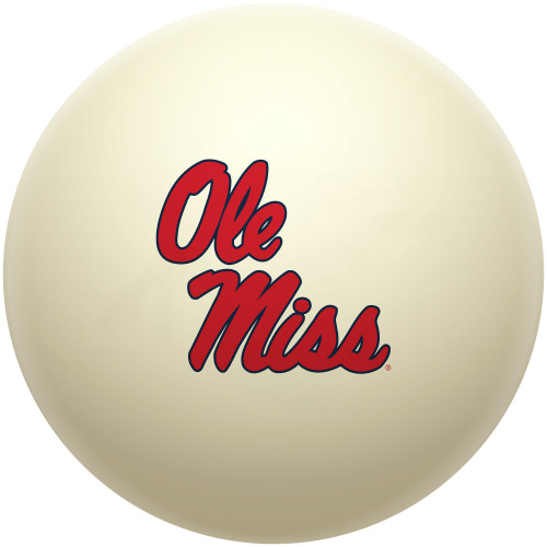 Ole Miss Rebels Cue Ball