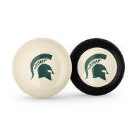 Michigan State Spartans Cue Ball & 8 Ball - Combo Pack