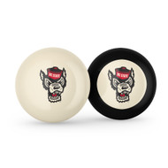 NC State Wolfpack Cue Ball & 8 Ball - Combo Pack