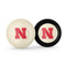Nebraska Cornhuskers Cue Ball & 8 Ball - Combo Pack