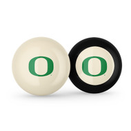 Oregon Ducks Cue Ball & 8 Ball - Combo Pack