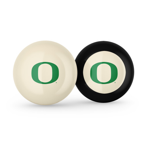 Oregon Ducks Cue Ball & 8 Ball - Combo Pack