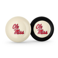 Ole Miss Rebels Cue Ball & 8 Ball - Combo Pack