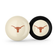Texas Longhorns Cue Ball & 8 Ball - Combo Pack
