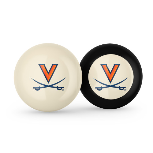Virginia Cavaliers Cue Ball & 8 Ball - Combo Pack