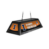Illinois Fighting Illini 42” Spirit Billiard Lamp – Black Frame