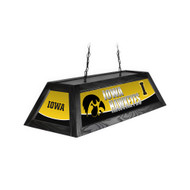 Iowa Hawkeyes 42” Spirit Billiard Lamp – Black Frame
