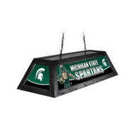 Michigan St. Spartans 42” Spirit Billiard Lamp – Black Frame