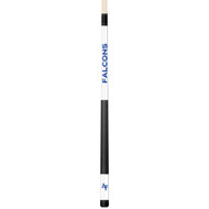 Air Force Falcons Custom Engraved White Billiard Cue - Blue