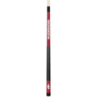 Arkansas Razorbacks Custom Engraved Crimson Billiard Cue - White