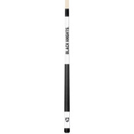 Army Black Knights Custom Engraved White Billiard Cue - Black