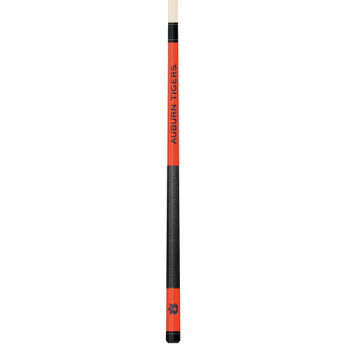 Auburn Tigers Custom Engraved Orange Billiard Cue - Blue