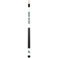 Baylor Bears Custom Engraved White Billiard Cue - Green