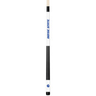 Boise State Broncos Custom Engraved White Billiard Cue - Blue