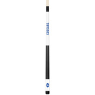 BYU Cougars Custom Engraved White Billiard Cue - Navy